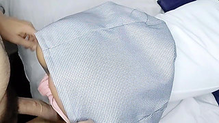 A Schoolgirl at Just 18 Years Old Changes Her Body for Grades with Her Teacher After Class.