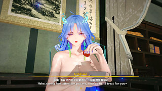 Wuthering Waves - Master Qingxiao’s Lewd Training with Two Disciples - 3D Hentai Animations