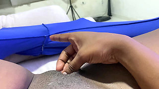 Stepmom Masturbates with Her Tight Pats