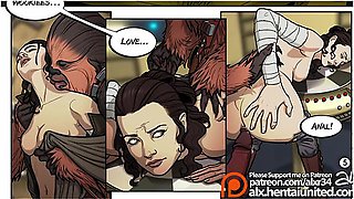 Rey Submits To Her Wookie Master Part 1-2 - Car Toon And Ahsoka Tano