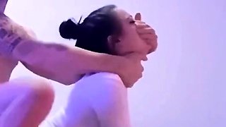 Anal teen babe gets a rough, hardcore pounding.