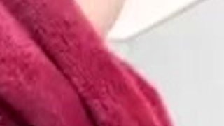 Blonde Femboy Hami Quick Shower In Glasses