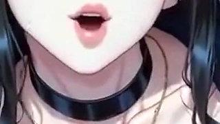 Anime Cute Police Officer Showing Boobs, Ai Animation