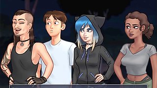 Naughty student with a sexy voice dives into anime adventures