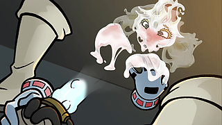 Mei's Project - The Voluptuous Toru Hagakure from My Hero Academia Testing the Great Invention of the Beautiful Mei