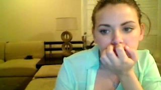 Cute Babe Flashes Her Tits on Webcam F: Big Tits, Amateur  Blonde Porn