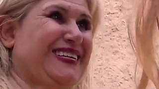 Stepmom and Stepdaughter Fuck Together Daddy Voyeur