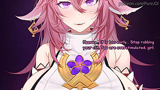 Special feminization training with your girlfriend Yae Miko (Femdom JOI)