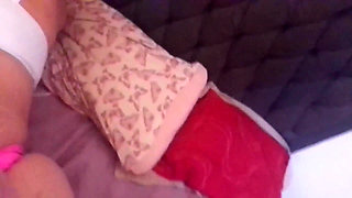 Husband Cumming in Her Ass.