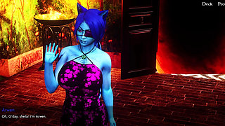 Furrhouse 8: Ophelia-david Sex Interrupt & Hanna's Garden Offer