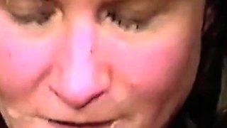 Mature Amateur Takes On Big Cocks In New York Gangbang