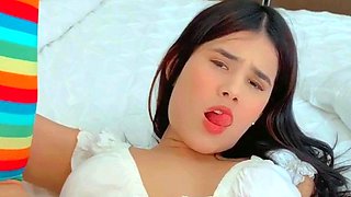 Big boobs milf masturbates with her dildo