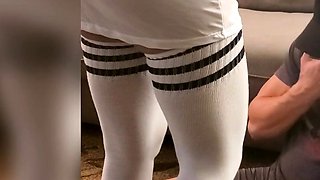 Hot cumshot for amateur fetish mature stockings slut
