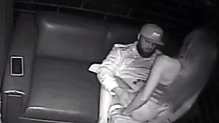 Blonde Stripper Bareback in club