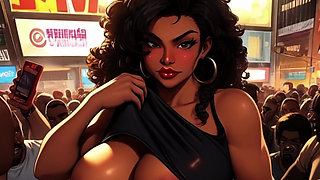 Big Titty Tifa Loves Sucking Black Cock In Spicy Toons: Tifa In A Mosh Pit