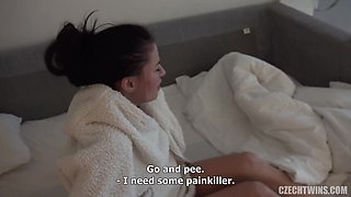 Czech Twins Seduce with Petite Charm in Hardcore Interview
