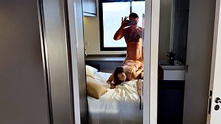 Hard fuck with a super hot Brazilian Priscilla Bellini