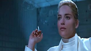 Sharon Stone -  Basic Instinct (Upskirt)