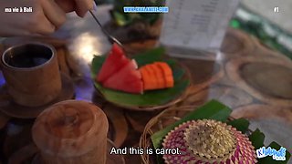 This Guy Screw Her In The Booty In Bali - French Goth Vlog - English Subtitles