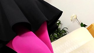 Big boob brunette masturbates on webcam