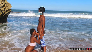 Beach Blow Job