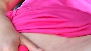 Rubbing My Pussy in My Car Outside