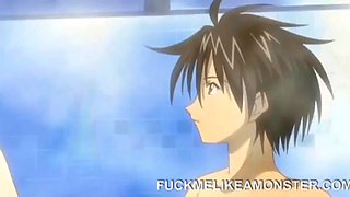 Anime babe fucks cock after blowjob