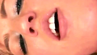Busty teen Victoria White masturbates sucks and fucks to enjoy her creampie