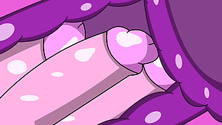 Vagina getting 3 cocks