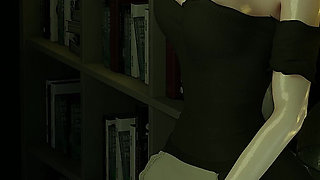 Hot Hentai Waifu Servant Hard Fucked by Her Boss