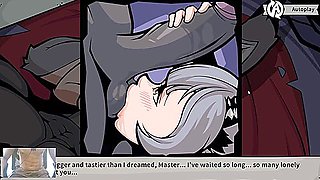 Getting A Blowjob From A Cute Catgirl - Overlewd
