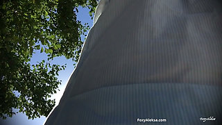 Random and  risky orgasm right in the park. A horny pussy with no panties on is out looking for adventure. Compilation