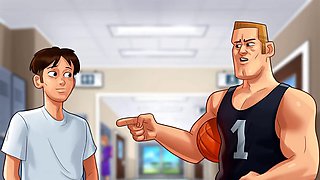 MissKitty2K’s summer saga with a French tutor gets steamy in the washroom