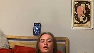 Thick Scottish emo student trembling fingers dive deeper every thrust making her moan louder