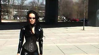 Latex outdoor sex