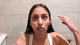 I Have Urine All Over My Ass! - My Angry Stepsister Drinks All My Milk