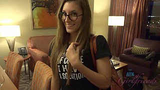 Moka joins for a little fun before she gets all dressed up for your virtual date