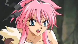 Horny anime slut fucking hard dick