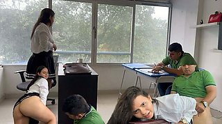 Hot Student Fucks His Teacher Hard - Hindi Audio HD Porn