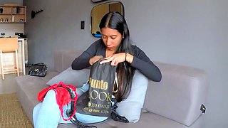 Hot 18yo Latina Slut Hardcore Railed In Homemade Lingerie Sh
