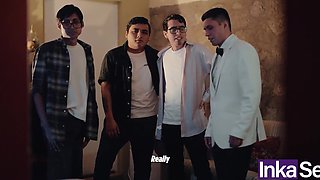 Reenactment of that American Pie scene with Stiffler's mom