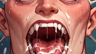 Milk Spray Orgasm: White Elf Goddess' Mind Break Hymen Assault