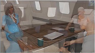 The Adventurous Couple:wife And A Stewardess-s4e5 With Car Toon