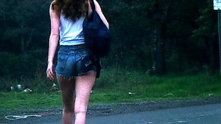 Babe brunette pornstar riding dick