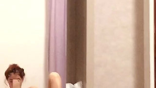 Mel and I in Our Hotel Room