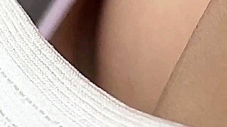 Amateur blondie solo anal masturbation