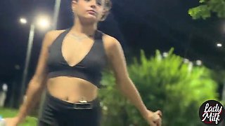 I went out for a run and tossed myself into the palms of a super hot dude wanting to poke.