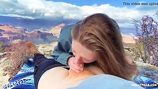 Molly Pills Grand Canyon Outdoor Sex - Public Creampie & Hiking Adventure