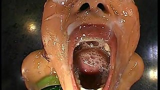 Ggg John Thompson Lesbian Licks Cum Out of Cunt and Swallows