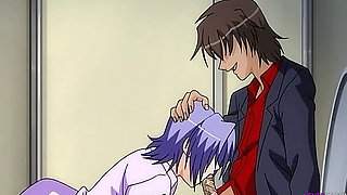 ANAL creampie with carrot in the pussy - Hentai Ahegao